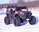 Import SUPER-TOYS MEGA BUGGY RZR TURBO 12 V,4X4 180 W MEGA MOC, PILOT, MIĘKKIE SIEDZENIE, MIĘKKIE KOŁA, FUNKCJA BUJANIA, KLUCZYK /HC301 5