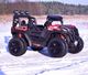 Import SUPER-TOYS MEGA BUGGY RZR TURBO 12 V,4X4 180 W MEGA MOC, PILOT, MIĘKKIE SIEDZENIE, MIĘKKIE KOŁA, FUNKCJA BUJANIA, KLUCZYK /HC301 6