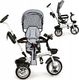 Ecotoys Rowerek Trójkołowy Obracany Szary 1