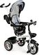 Ecotoys Rowerek Trójkołowy Obracany Szary 1