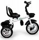 Ecotoys Rowerek Trójkołowy Obracany Szary 8