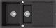 Zlewozmywak Mexen Andres  granitowy 1,5-komorowy z ociekaczem 1000 x 500 mm, czarny nakrapiany - 6515101510-76 1