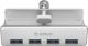HUB USB Orico MH4PU-P-SV-BP 4x USB-A 3.0 (MH4PU-P-SV-BP) 1
