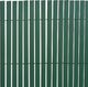 vidaXL Ogrodzenie dwustronne, 90 x 400 cm, zielone 5