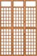 vidaXL Parawan pokojowy 3-panelowy/trejaż, drewno jodłowe, 121x180,5cm 2