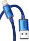 Kabel USB Baseus USB-A - Lightning 1.2 m Niebieski (BSU3027BLU) 10