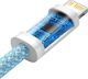 Kabel USB Baseus USB-C - Lightning 2 m Niebieski (BSU3061BLU) 4