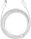 Kabel USB Baseus USB-C - Lightning 2 m Biały (BSU3062WHT) 2