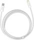 Kabel USB Baseus USB-C - Lightning 1 m Biały (BSU3071WHT) 2