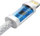 Kabel USB Baseus USB-C - Lightning 1 m Biały (BSU3071WHT) 4