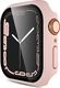 Alogy Alogy Etui do smartwatcha nakładka ze szkłem do Watch 4/5/6/SE 40mm Czarna uniwersalny 2