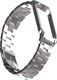 Alogy Alogy Bransoleta stainless steel bransoletka do Xiaomi Mi Band 5 Srebrna uniwersalny 3