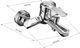Mexen Mexen Sabre R74 zestaw wannowy, chrom - 72103R74-00 2