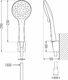Mexen Mexen Sabre R74 zestaw wannowy, chrom - 72103R74-00 3