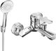 Mexen Mexen Sabre R74 bateria wannowa z zestawem prysznicowym, chrom - 7213R74-00 1