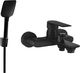 Mexen Mexen Royo R62 bateria wannowa z zestawem prysznicowym, czarna - 7223R62-70 1