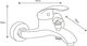 Mexen Mexen Fabia R72 zestaw wannowy, czarny - 746503R72-70 2