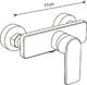 Bateria prysznicowa Mexen Cetus chrom 1