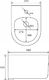 Bidet Mexen Mexen Sofia bidet wiszący, czarny - 35544870 2