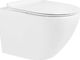 Miska WC Mexen Mexen Lena miska wc Rimless z deską wolnoopadającą slim, duroplast, biała - 30224000 1