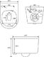 Miska WC Mexen Mexen Carmen miska wc Rimless, biała - 3388XX00 1
