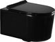 Miska WC Mexen Mexen Sofia miska wc Rimless z deską wolnoopadającą slim, duroplast, czarna mat - 30540185 1