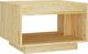 vidaXL Stolik kawowy, 50x50x33,5 cm, drewno sosnowe 1