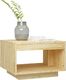 vidaXL Stolik kawowy, 50x50x33,5 cm, drewno sosnowe 2