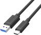 Kabel USB Unitek USB-A - USB-C 3 m Czarny (C14103BK-3M) 1