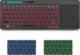 Klawiatura Alogy RGB LED Bezprzewodowa Czarna US 2