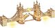 Robotime Robotime Drewniany Model Puzzle 3D Tower Bridge 1
