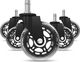 Huzaro kółka do fotela Casters 2.0 Black 1