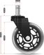 Huzaro kółka do fotela Casters 2.0 Black 5