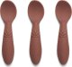 Nuuroo nuuroo - 3 łyżeczki silikonowe Mahogany 1