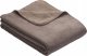 Ibena Uni Doubleface blanket Dublin espresso/brown 150x200cm 1