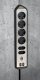 Brennenstuhl Brennenstuhl estilo Corner 6-way Extension Lead black 7