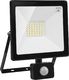 Naświetlacz Maclean Naświetlacz LED z czujnikiem ruchu, slim 30W, 2400lm, barwa ciepła biała (3000K), IP44 1