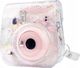 Pokrowiec LoveInstant Do Fujifilm Instax Mini 11 / Przezroczysty Różowe Cekiny 1