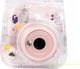 Pokrowiec LoveInstant Do Fujifilm Instax Mini 11 / Przezroczysty Różowe Cekiny 2