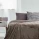 AmeliaHome Koc 70x150 Mic mikrofibra ciepły gruby cappuccino na łóżko 1