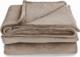 AmeliaHome Koc 70x150 Mic mikrofibra ciepły gruby cappuccino na łóżko 3