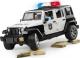 Bruder Jeep Wrangler Unlimited Rubicon  policyjny z figurką policjanta  (02526) 2