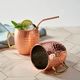 kubek koktajlowy Moscow Mule 550 ml stal nierdzewna rose gold 9 szt 3