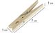 Wenko kołki 7 cm drewno naturalne 50 sztuk 2