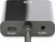 Adapter AV Digitus HDMI Micro - D-Sub (VGA) + Jack 3.5mm czarny (DA-70460) 5