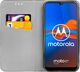 etumi Etui Z Klapką Do Motorola Moto E6 Plus Magnetyczne Pokrowiec Magnetyczny Ochronny / Smart Book Magnet / Zamykany Książkowy Book0022 2