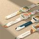 Hurtel Strap Moro opaska do Apple Watch 6 / 5 / 4 / 3 / 2 (44mm / 42mm) silokonowy pasek bransoletka do zegarka moro (6) 5