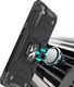 Wozinsky Wozinsky Ring Armor pancerne hybrydowe etui pokrowiec + magnetyczny uchwyt Samsung Galaxy S22 niebieski 5