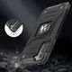 Wozinsky Wozinsky Ring Armor pancerne hybrydowe etui pokrowiec + magnetyczny uchwyt Samsung Galaxy S22 niebieski 6