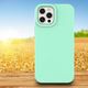 Hurtel Eco Case etui do iPhone 12 silikonowy pokrowiec obudowa do telefonu miętowy 2